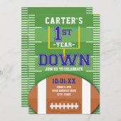 Eerste jaar na Football Kaart (Voorkant / Achterkant)