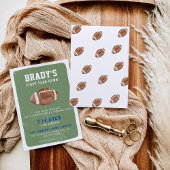 Eerste jaar naar beneden Football | 1e verjaardag Kaart