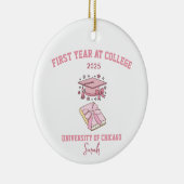 Eerste jaar op hogeschool, universiteit & jaar keramisch ornament (Rechts)