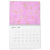 Eerste jaar open agenda voor baby's kalender (Feb 2026)