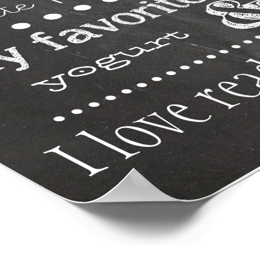 Eerste jaar Poster (Hoek)