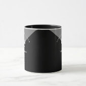 Eerste jaar van service gepersonaliseerd relatiege mok (Midden)