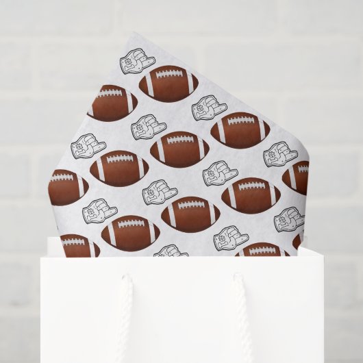 Eerste Jaar Voetbal Verjaardag Tissuepapier (Cadeauzakje)