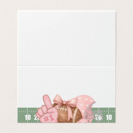 EERSTE jaar voorbij, Voetbalverjaardag, EEN Kaart (Buitenkant ongevouwen)