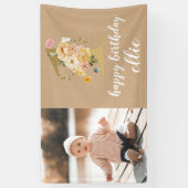 Eerste jaardag Wanddecoratie Aangepaste banner (Verticaal)