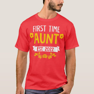 Eerste jaargang 2022 Zwangerschap Aankondiging voo T-shirt