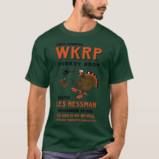 Eerste jaarlijkse WKRP Turkije T-shirt