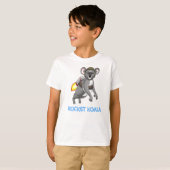 Eerste jetpackrit van Rocket Koala Bear T-shirt (Voorkant volledig)