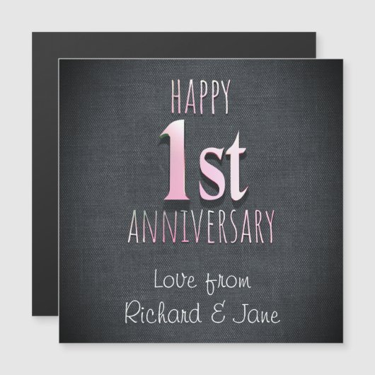 eerste Jubileum (Voorkant / Achterkant)