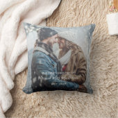 Eerste Jubileum als de heer en mevrouw Kerstmis Fo Kussen (Deken)