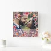 Eerste Jubileum Decoratieve bloemen klok (Huis)