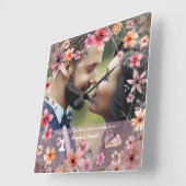 Eerste Jubileum Decoratieve bloemen klok (Hoek)