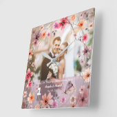 Eerste Jubileum Decoratieve bloemen klok (Hoek)