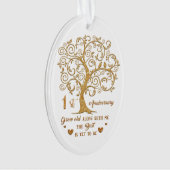 Eerste Jubileum Ornament cadeaus | Unieke gift (voorkant)