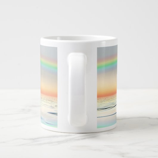 Eerste Jubileum papier Grote Koffiekop (Achterkant)