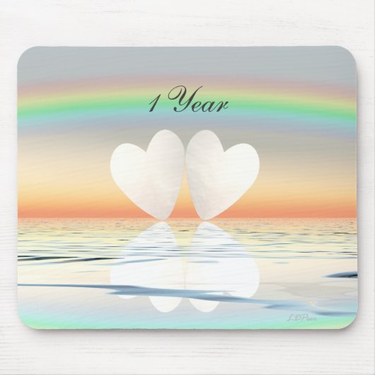 Eerste Jubileum papier Muismat (Voorkant)