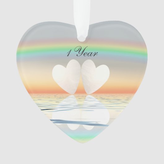 Eerste Jubileum papier Ornament (voorkant)