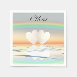 Eerste Jubileum papier Servet