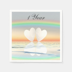 Eerste Jubileum papier Servet