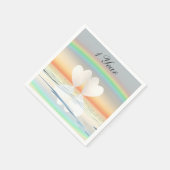 Eerste Jubileum papier Servet (Hoek)