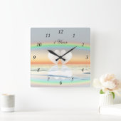 Eerste Jubileum papier Vierkante Klok (Huis)