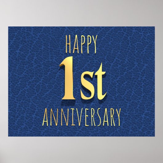 eerste Jubileum Poster (Voorkant)