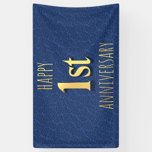 eerste Jubileum Spandoek (Verticaal)