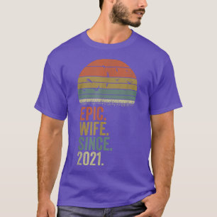 Eerste Jubileum vrouw en vrouw in het huwelijk, si T-shirt