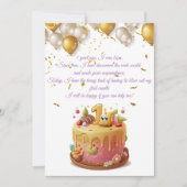 Eerste kaars kaart (Voorkant)