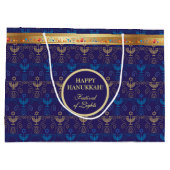 Eerste kaars van het Hanoekasfestival van de Licht Groot Cadeauzakje (Achterkant)