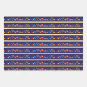 Eerste kaars van het Hanoekasfestival van de Licht Inpakpapier Vel (Voorkant 3)