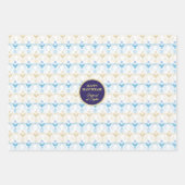 Eerste kaars van het Hanoekasfestival van de Licht Inpakpapier Vel (Voorkant 2)