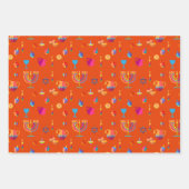 Eerste kaarsfeest op het Hanoekasfestival van de p Inpakpapier Vel (Voorkant 2)