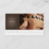 Eerste kaart afsprakenkaartje (Achterkant)