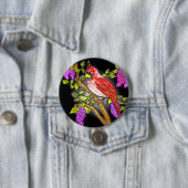 Eerste kardinaal (3" revers pin) ronde button 7,6 cm (In situ)