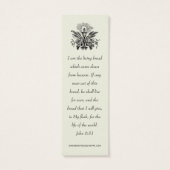 Eerste katholieke gedenkdag van de gemeenschap Gua Mini Visitekaartjes (Achterkant)