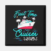 Eerste keer Cruiser 2025 1e Cruise Vakantie Famili Magneet (Voorkant)