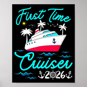 Eerste keer cruiser 2026 1e cruise vakantie famili poster