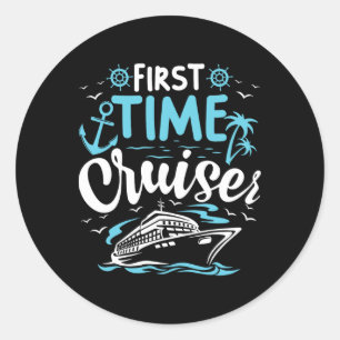 Eerste keer Cruiser eerste cruiseschip vakantie re Ronde Sticker