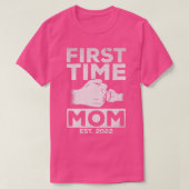 Eerste keer dat mam Est T-shirt (Design voorkant)