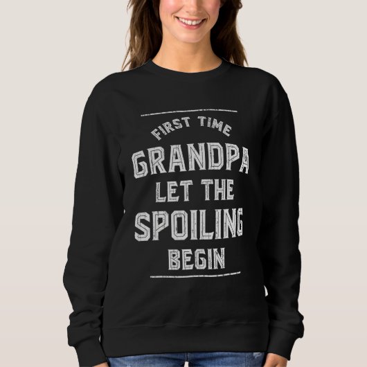 Eerste keer dat opa de spoeling met Papa Fun laat Trui (Voorkant)