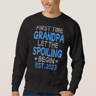 Eerste keer dat opa de spoeling start in 2023 trui