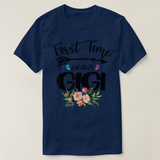 Eerste keer Gigi Est T-shirt (Design voorkant)