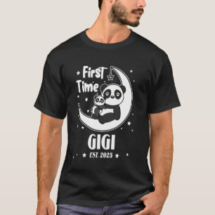 Eerste Keer Gigi OPGERICHT 2025 Moederdag Cute Har T-shirt