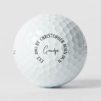 Eerste keer Grandpa II Titleist Pro V1