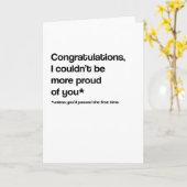 Eerste keer Grappig Rijexamen / Examen Passing Kaa Kaart (Gele Bloem)