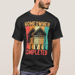 Eerste keer huiseigenaar gamer voor bewegende aank t-shirt