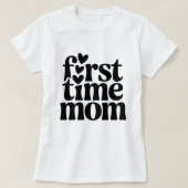 Eerste keer mam t-shirt (Design voorkant)