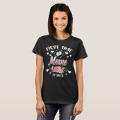 Eerste keer Meme 2023 Mama Moederdag T-shirt (Voorkant volledig)