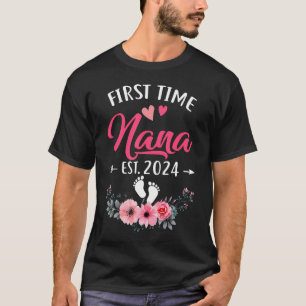 Eerste keer Nana gepromoveerd naar Nana EST 2024 M T-shirt